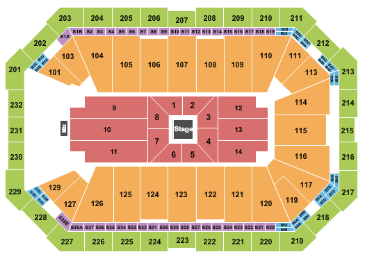 Dickies Arena Matt Rife Seating Chart